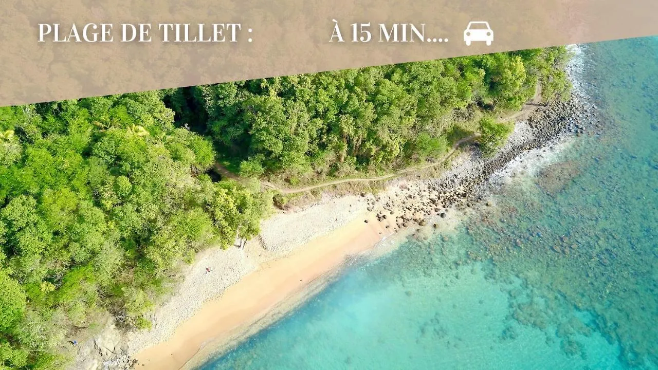 Villa Oneway, Piscine Privee, Classee 3 Etoiles Sainte-Rose Guadeloupe