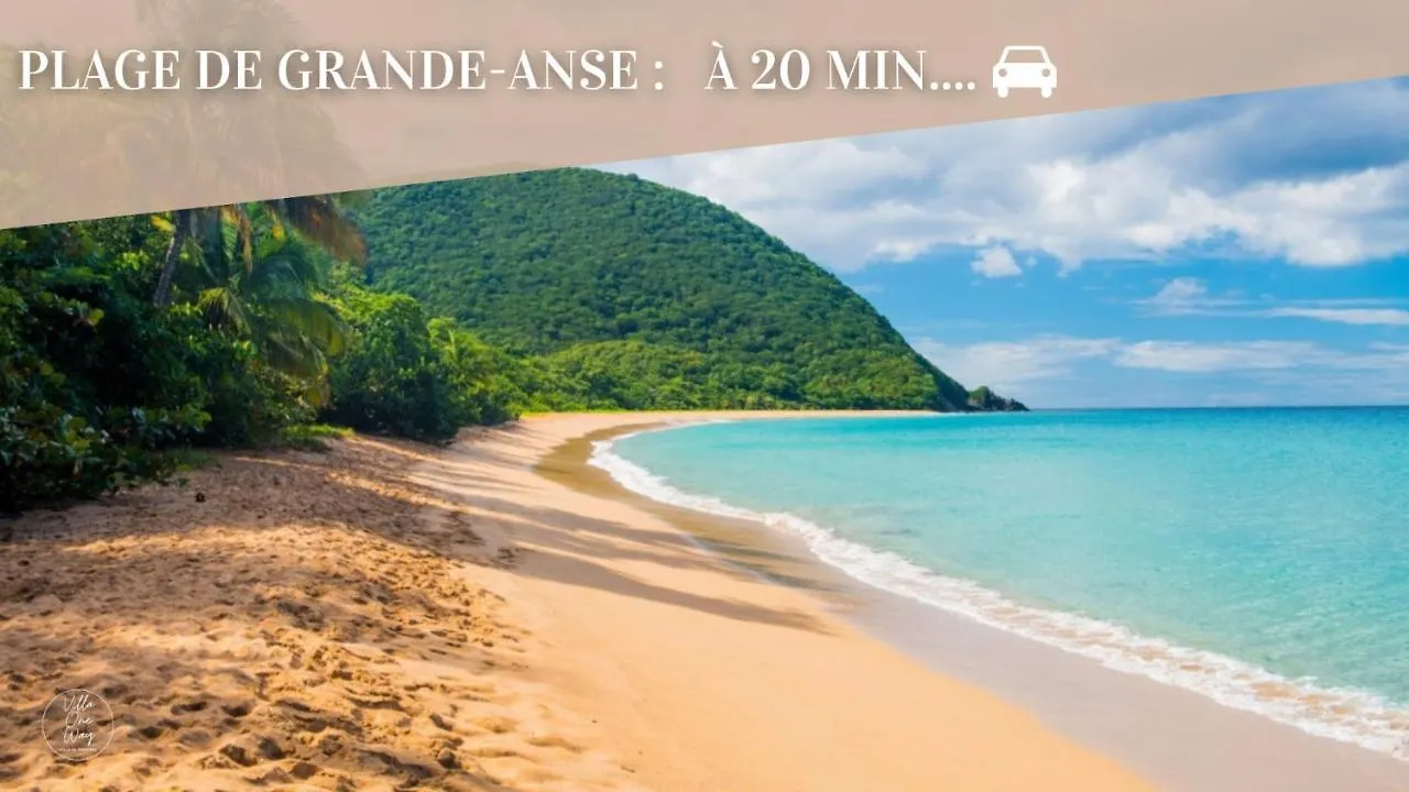 Villa Oneway, Piscine Privee, Classee 3 Etoiles Sainte-Rose Guadeloupe