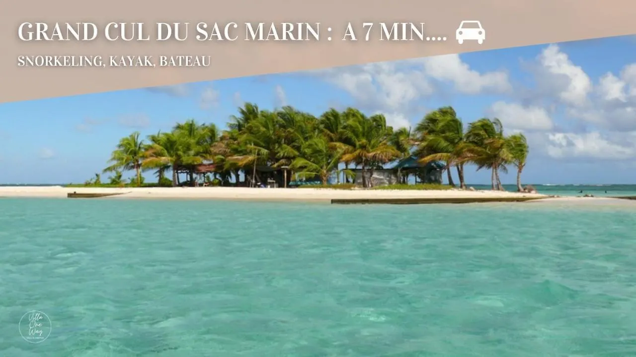 Villa Oneway, Piscine Privee, Classee 3 Etoiles Sainte-Rose Guadeloupe