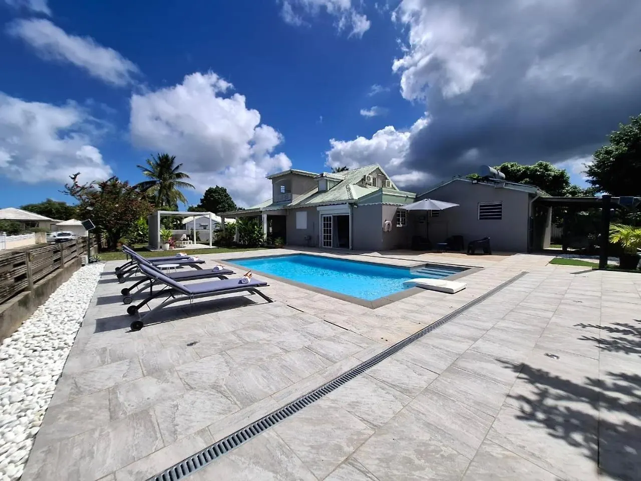 Villa Oneway, Piscine Privee, Classee 3 Etoiles Sainte-Rose 0*,